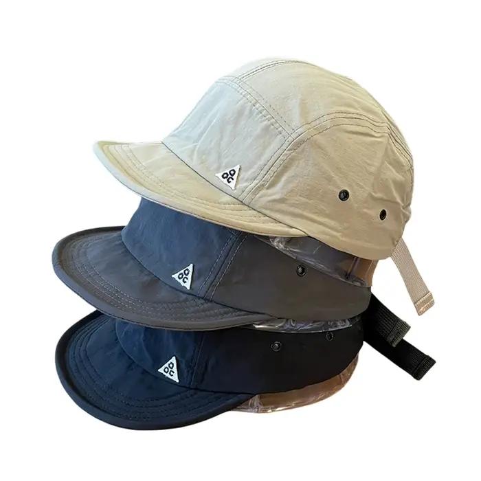 Casquette de Baseball à séchage rapide pour l'extérieur, chapeau de Baseball coréen à bord court pou