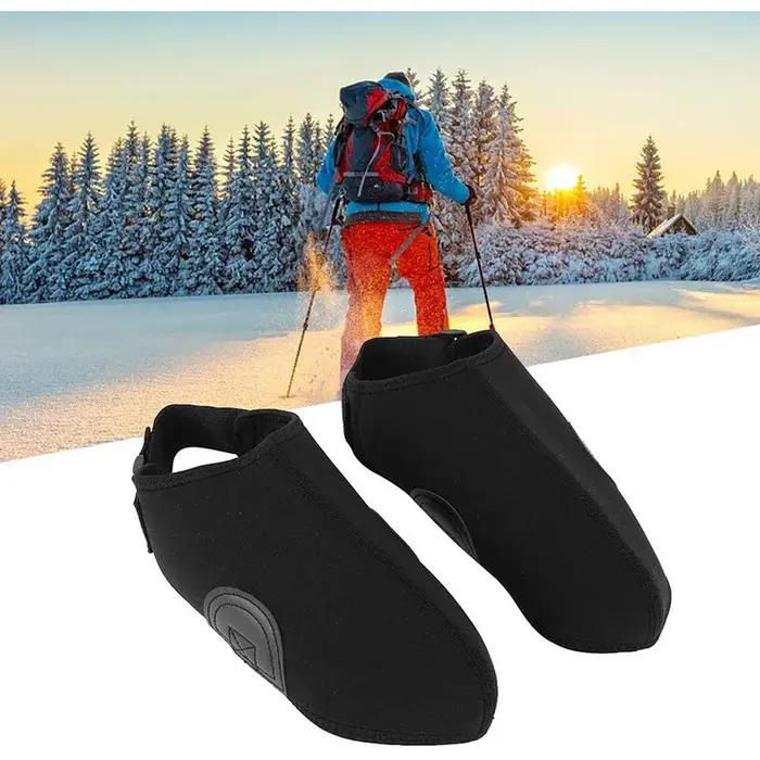 Couvre-chaussures de ski imperméables à l'eau chaude coupe-vent isolation protecteur et chaussures de snowboard équipements accessoires de glisse pour sportifs passionnés
