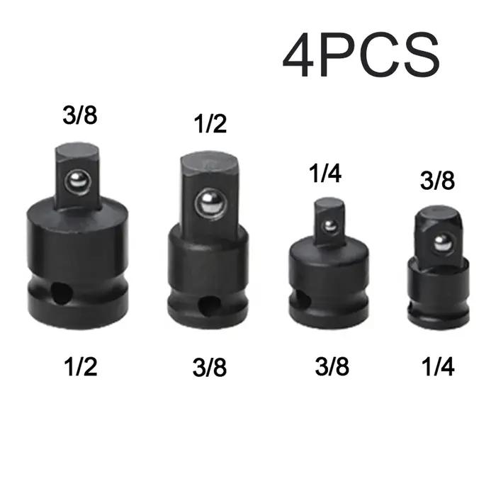 Adaptateur de convertisseur de prise, jeu de réducteurs 1/2 à 3/8 3/8 à 1/4 3/4 à 1/2, outils de rép