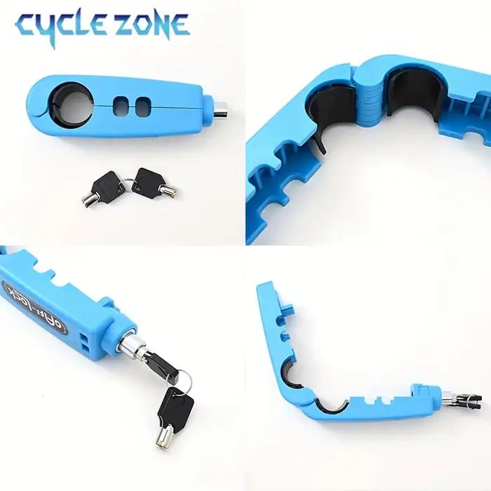 Serrure antivol pour vélo électrique frein guidon portable sécurité vélo moto accessoire cyclisme occasionnels randonnées cadeau