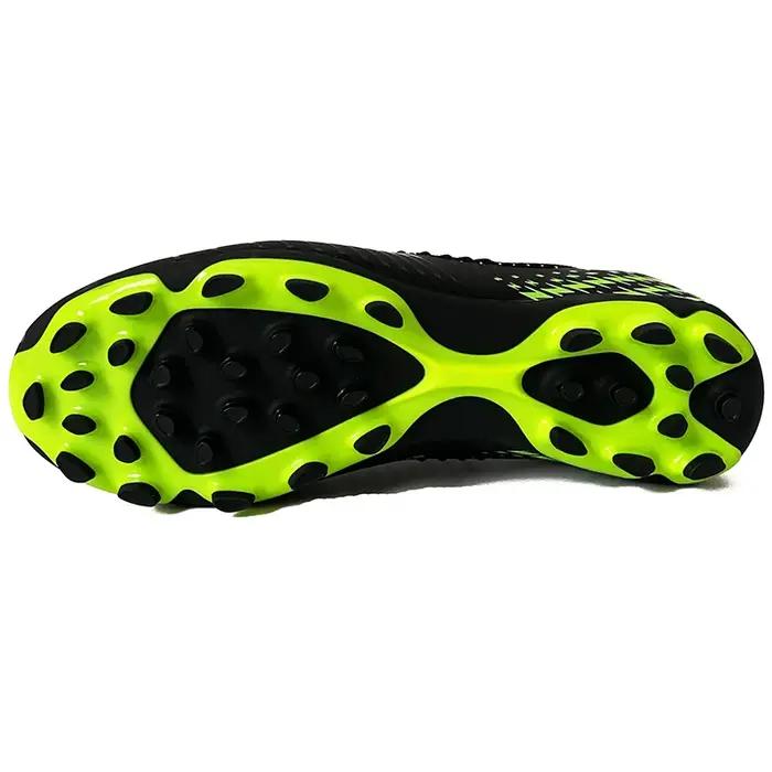 Crampons de football pour hommes et jeunes - Baskets d'entraînement en tricot respirantes