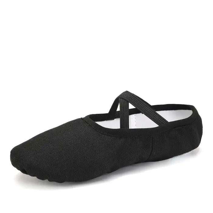 Chaussures de Ballet pour filles, pantoufles de Ballet pour enfants et femmes, chaussures plates d'e