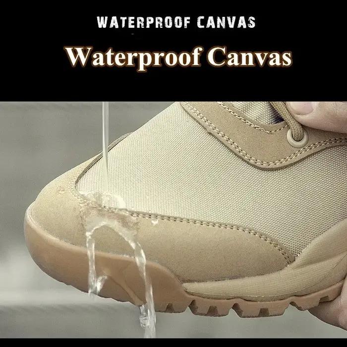 Bottes de randonnée désert respirantes pour hommes - Chaussures montantes légères pour plein air