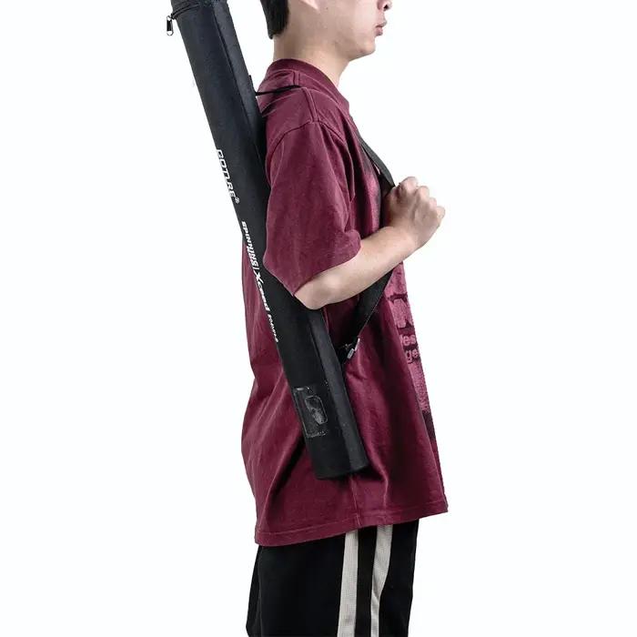Goture-Sac à main de pêche portable 64cm, 74cm, 84cm, 120cm, 150cm, sacoche design à fermeture éclai