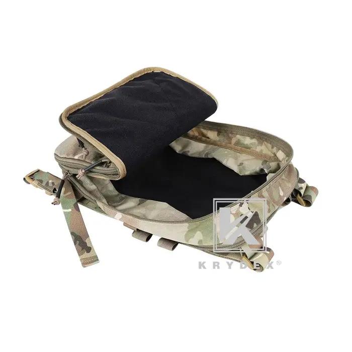 KRYDEX – sac à dos tactique D3, Version améliorée 23L, sac d'assaut extensible, hydratation MOLLE/sa