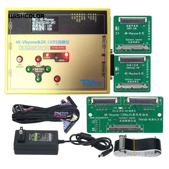 Testeur de corps d'écran et de moniteur, 4K-Vbyone, 2K-LVDS, TV160, 8e génération, LCD, LED, 12V, 3A