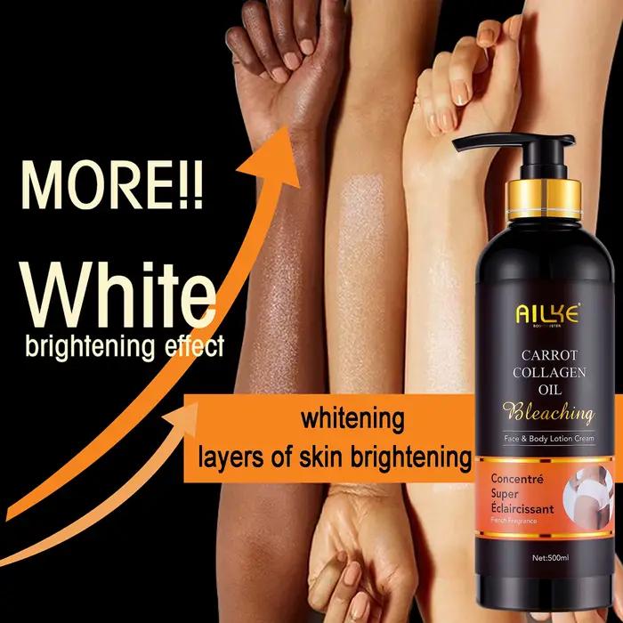 AILKE Sérum visage blanchissant la peau, réduit les taches, hydratant, même le teint, avec collagène