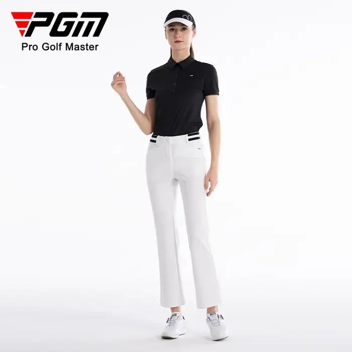 Pantalons golf femme élastiques été printemps - KUZ176 élégants à séchage rapide décontractés