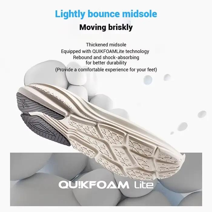 361 degrés hommes chaussures de course printemps nouvelle maille doux fond épais rebond décontracté