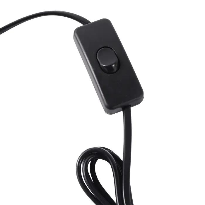 E27 rampant animal de compagnie lézard tortue support de lampe chauffant et interrupteur de cordon d