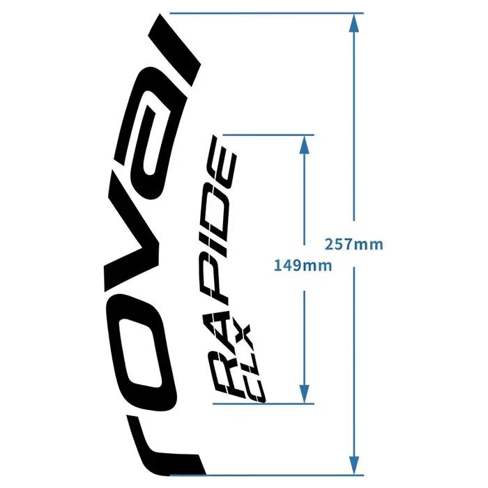 Autocollants de jeu de roues de vélo de route RAPIDE CLX, autocollants de jante de vélo, autocollant