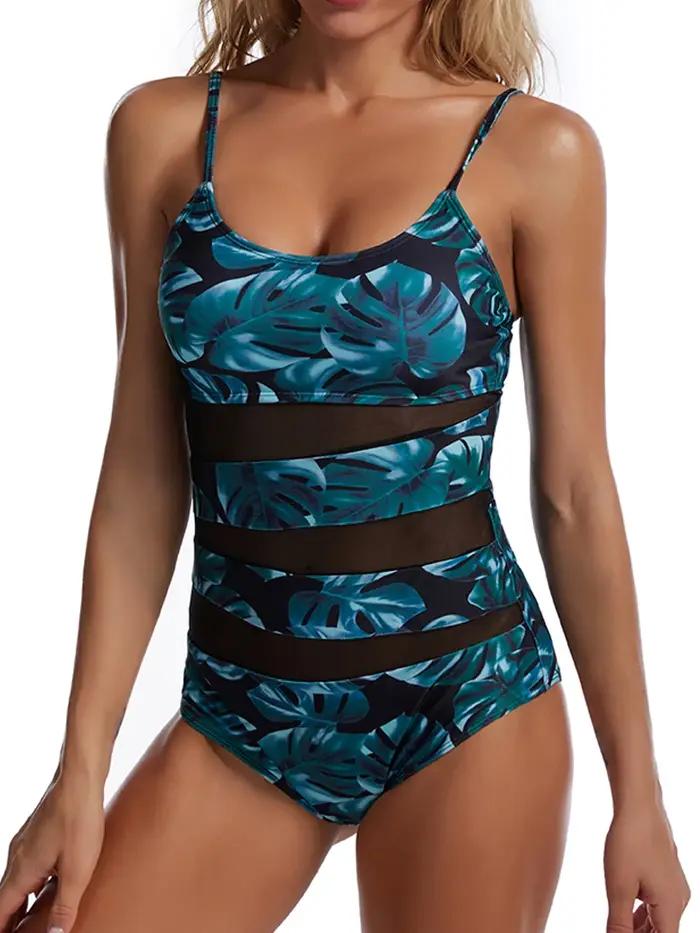 Maillot de bain une pièce sexy dos nu 2026 pour femme - Natation et plage été maille unie