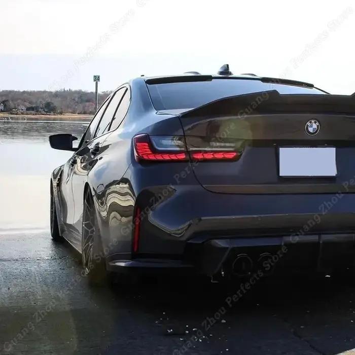 Becquet de toit arrière de style PSM pour BMW, accessoires de voiture ABS, adapté pour BMW Série 3,