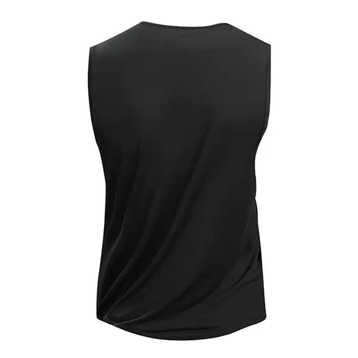 CHRLCK gilet de course pour hommes séchage rapide débardeur de gymnastique hommes Fitness chemise sa