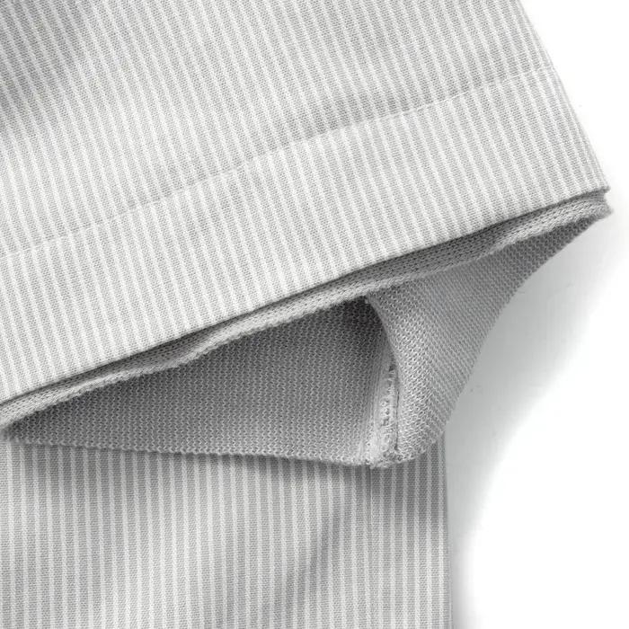 Chemise à rayures Wade homme 100% coton coupe ample doublure moderne manches courtes mode loisirs occasions informelles