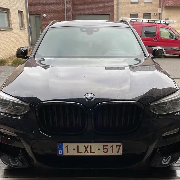 Pour BMW X3 G01 X4 G02 X5 G05 X6 G06 X7 G07 2018 2019 2020 M style noir rétroviseur couverture X3M L