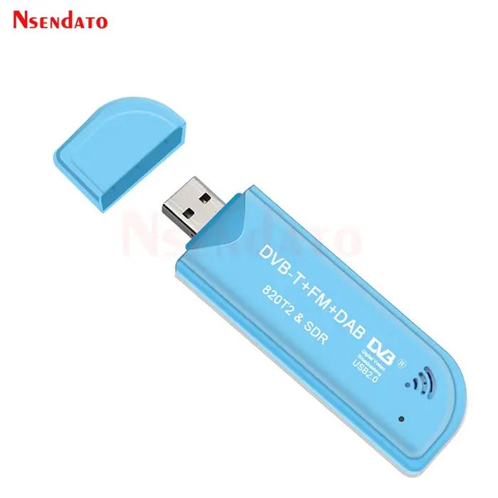 Dongle récepteur TV numérique avec antenne pour Windows, Smart DVB-T, SDR TV Stick Tuner, RTL2832U &
