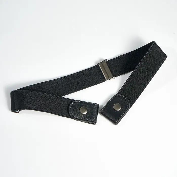 Ceinture sans boucle pour femmes et filles, pantalon en jean, robe, ceinture élastique extensible sa