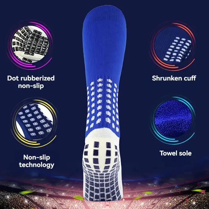 Loogdeel 1 paire 26-34 chaussettes de Football hautes enfants bas à Tube Long serviettes fond épaiss