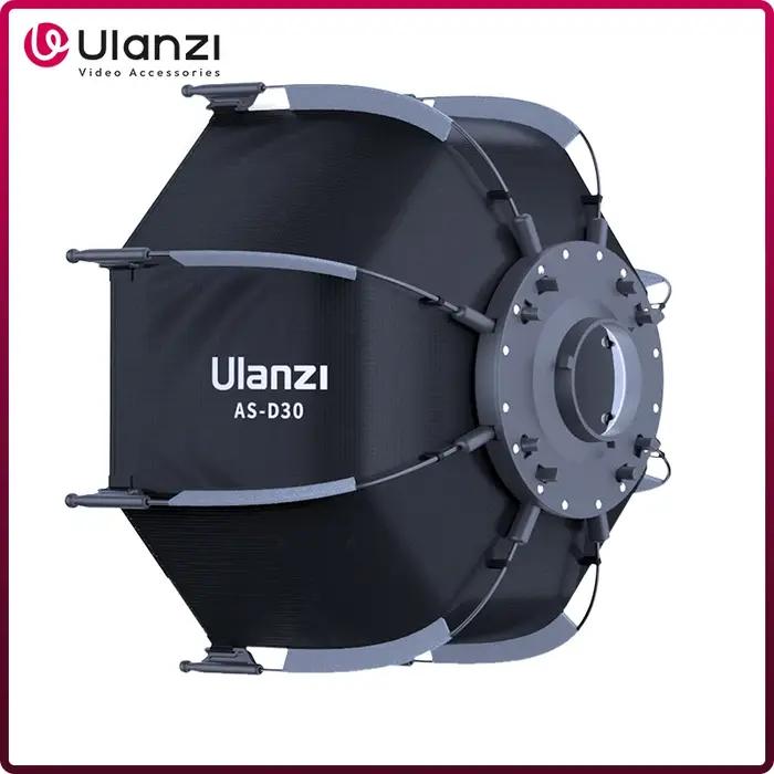 Ulanzi AS-D30 30cm boîte à lumière octogonale Mini Bowens montage dégagement rapide grille en nid d'