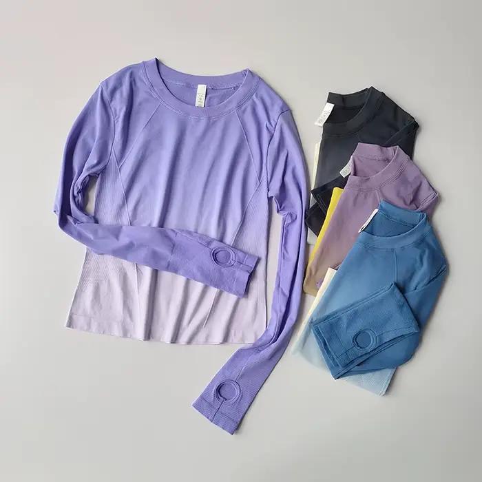 T-shirt de sport amincissant progressif, combinaison de Fitness pour femmes, haut moulant à séchage