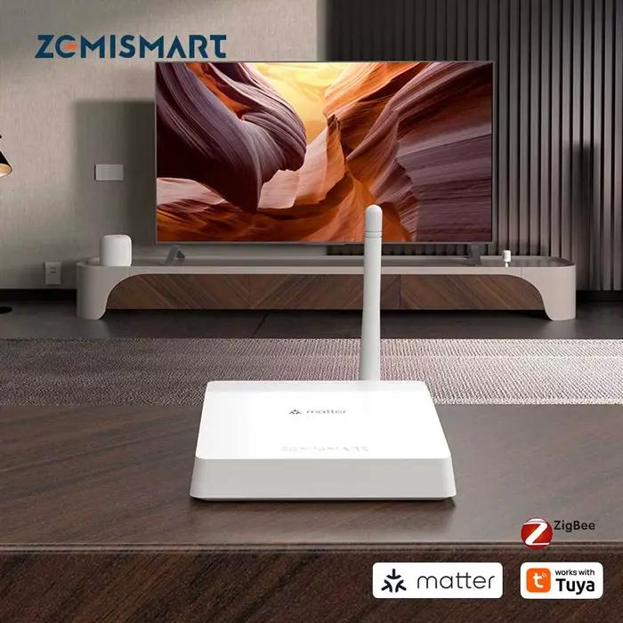 Matter Zigbee – Hub filaire avec antenne, Signal réseau puissant, passerelle de pont pour maison int
