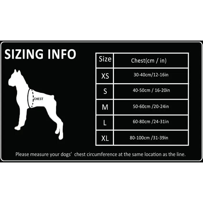 TRUELOVE Pet Hairy Usag Premium Trail Runner No-Pull Harnais pour chien 3M Sangles réfléchissantes C