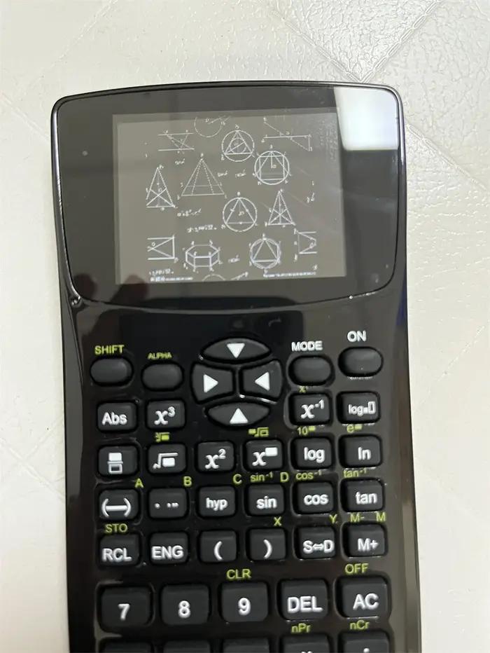 Calculatrice de texte fonctions de lecture de livres électroniques calculatrice d'étudiant avec film