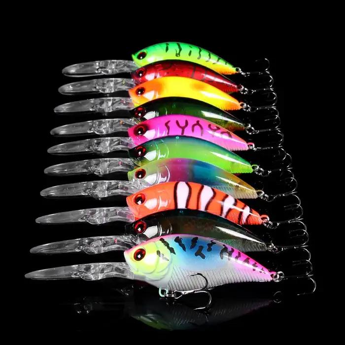 Hengjia 12.5 cm 20.5g manivelle leurre leurre de pêche brochet carpe pêche artificielle dur appât Wo