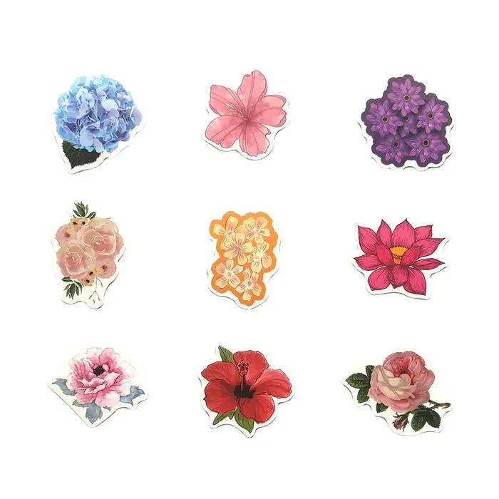 10/30/50/100 pièces fleurs autocollants ordinateur portable vélo guitare planche à roulettes autocol