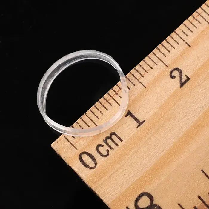 Cordes transparentes pour queue de cheval, support élastique pour femmes et filles, accessoires pour