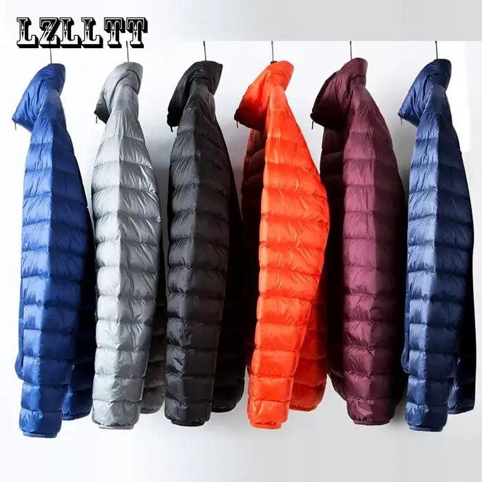 Doudoune coupe-vent imperméable pour hommes, vestes décontractées pour hommes, chaud, printemps, aut