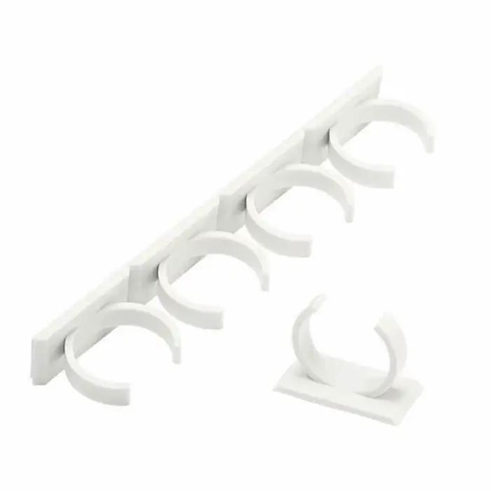 Pince murale en plastique pour épices, rangement de cuisine à domicile, ingrédients T1, accessoires