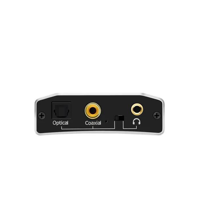 Reiyin DAC USB C vers convertisseur optique Coaxial analogique 3,5 mm adaptateur audio 192 kHz 24 bi