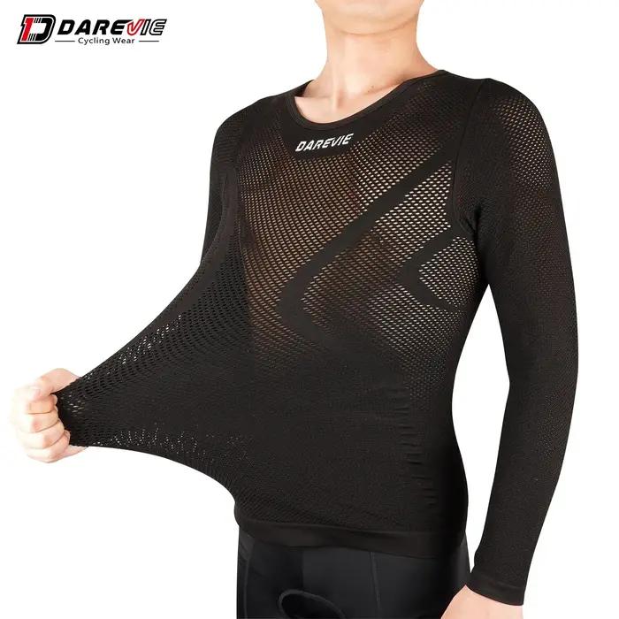 DAREVIE Base de cyclisme Laye Compression sans couture 2023 sous-vêtements à manches longues respira