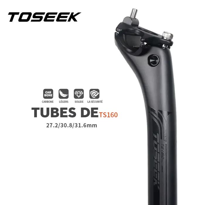 TOSEEK – tige de selle en carbone 27.2/30.8/31.6mm
