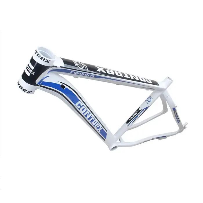 Cadre de VTT en alliage d'aluminium 6061 robuste pour pistes et montagnes avec frein à disque et ligne intérieure à vitesse variable