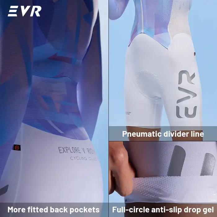Combinaison de Cyclisme une Pièce pour Femmes Manches Longues Courtes Pantalon de Cyclisme Équipement Compétitif Occasions Spéciales Randonnée Course