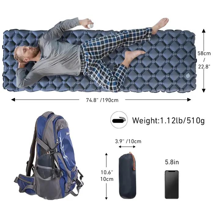 WESTTUNE – matelas de couchage gonflable ultraléger