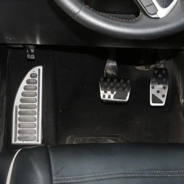 Pédales de voiture, accélérateur, frein à gaz, repose-pieds, couvercle de pédale pour Jeep Compass 2