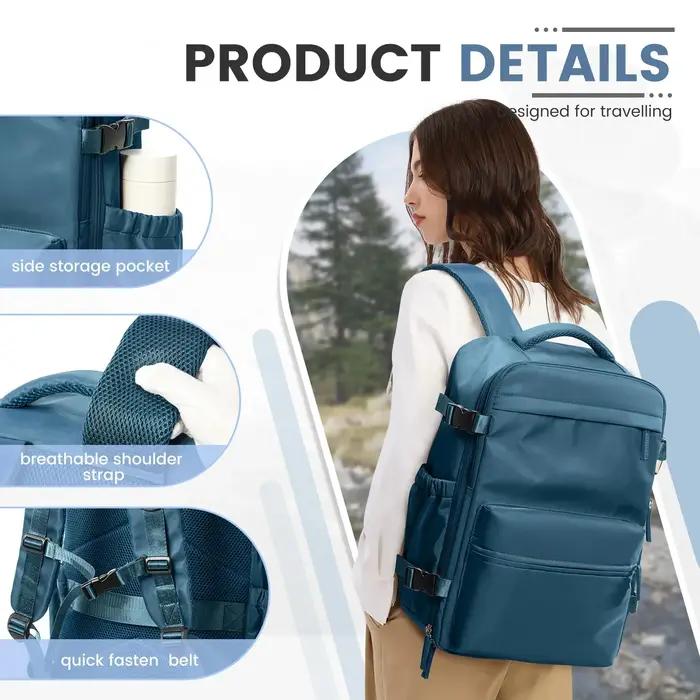 Sac de cabine Ryanair 40x20x25, sac à dos de compression sous vide pour homme, bagage à main, sac à