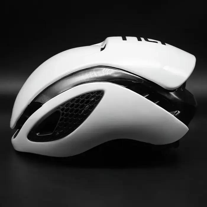 Casque de cyclisme aérodynamique pour homme et femme, idéal pour le contre-la-montre, la course sur