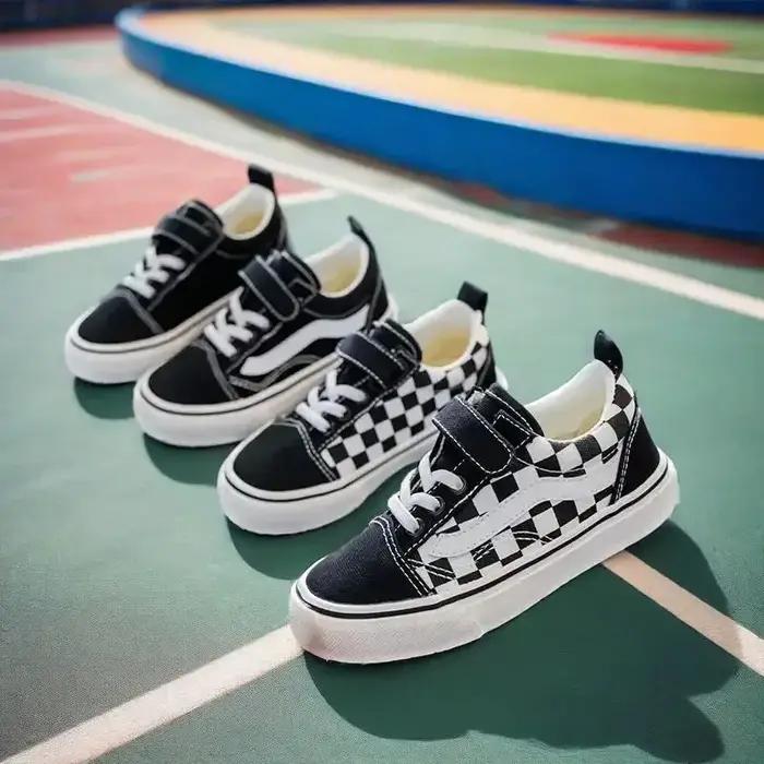 2025 nouvelles chaussures en toile pour enfants adolescents garçons baskets de mode filles chaussure