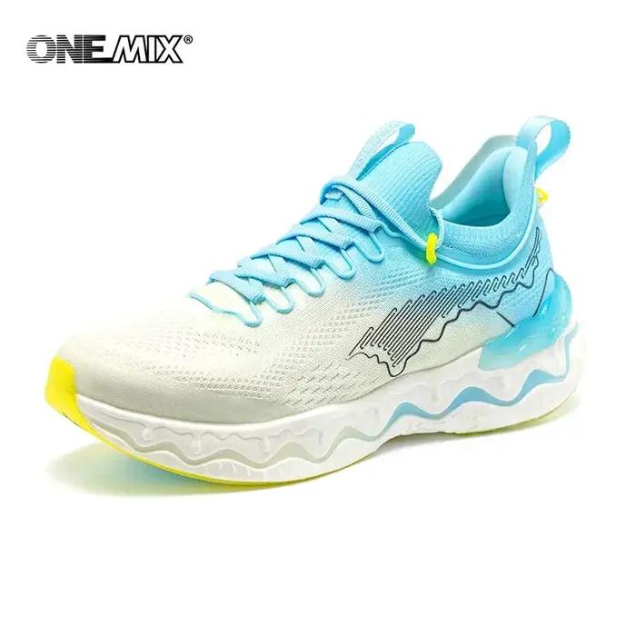 ONEMIX-CreamMix chaussures d'extérieur pour homme, baskets de course, de route, légères, anti-baume,