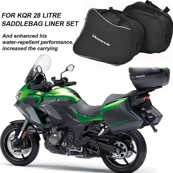 Pour Kawasaki Versys 1000 650 2015-2021 pour KQR 28L ensemble de doublure de sacoche rigide sacs de