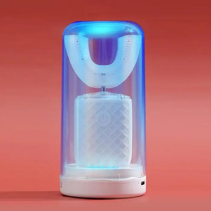 Brosse à dents électrique automatique intelligente à 360 degrés, Type U pour adultes et enfants, bro