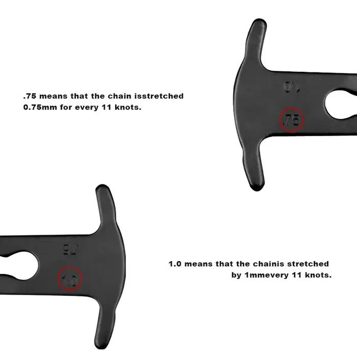 Ensemble d'outils de réparation de vélo, vérificateur d'usure de chaîne, Joint de vitesse 6/7/8/9/10