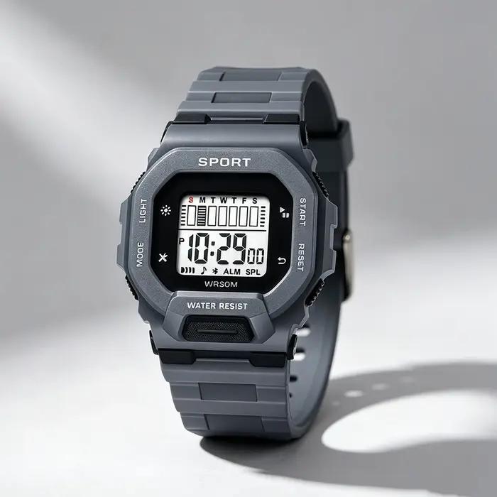 Montres de sport électroniques LED pour enfants et étudiants multifonctionnelles horloges numériques pour femmes et hommes occasions spéciales cadeau