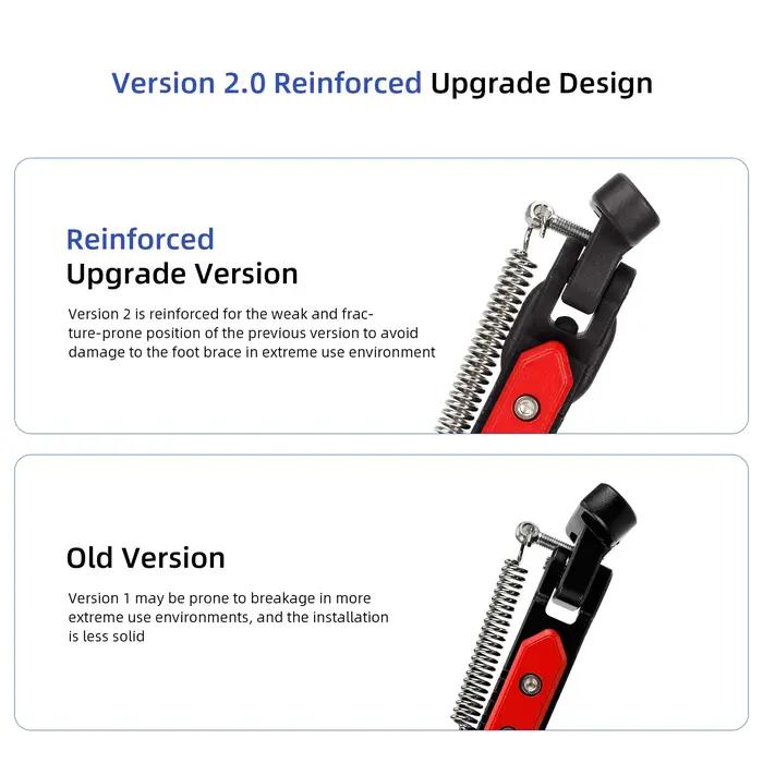 Ulip-Support de Stationnement Latéral Extensible pour Trottinette Électrique, Mise à Niveau V2.0, po