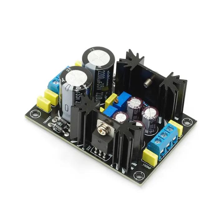 Régulateur de tension d'alimentation réglable, AC à DC LM317 LM337, double puissance 5V 12V 15V 19V